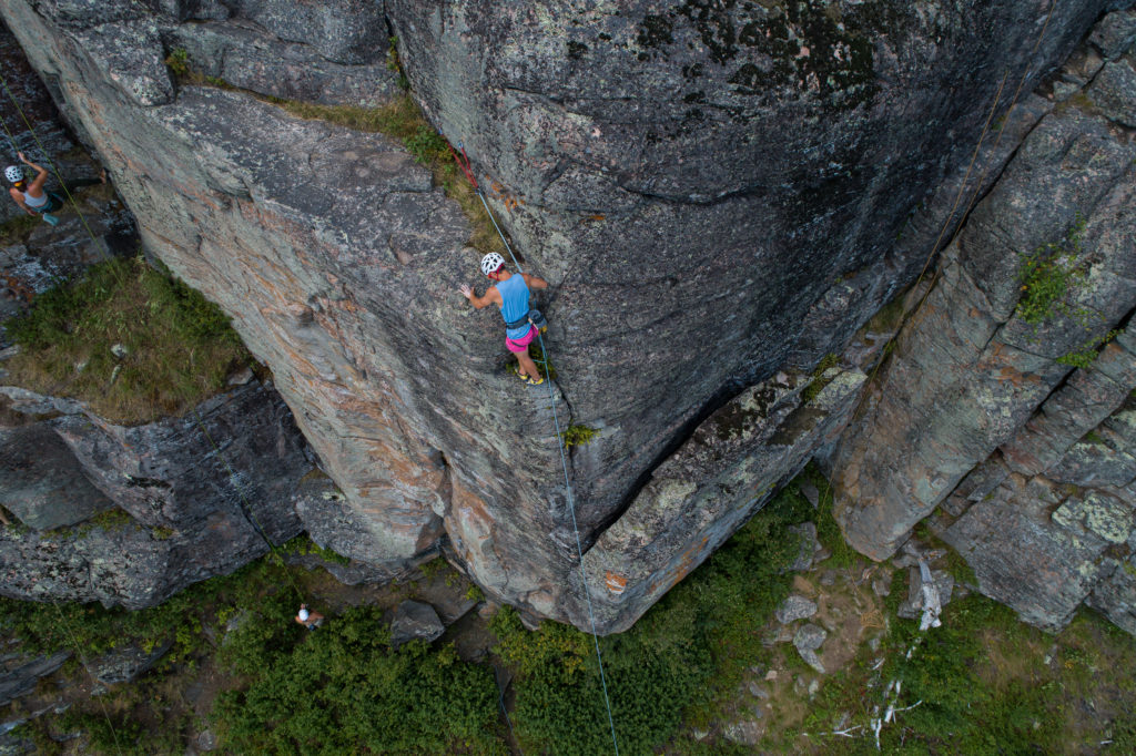 Rock climbing