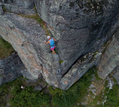 Rock climbing